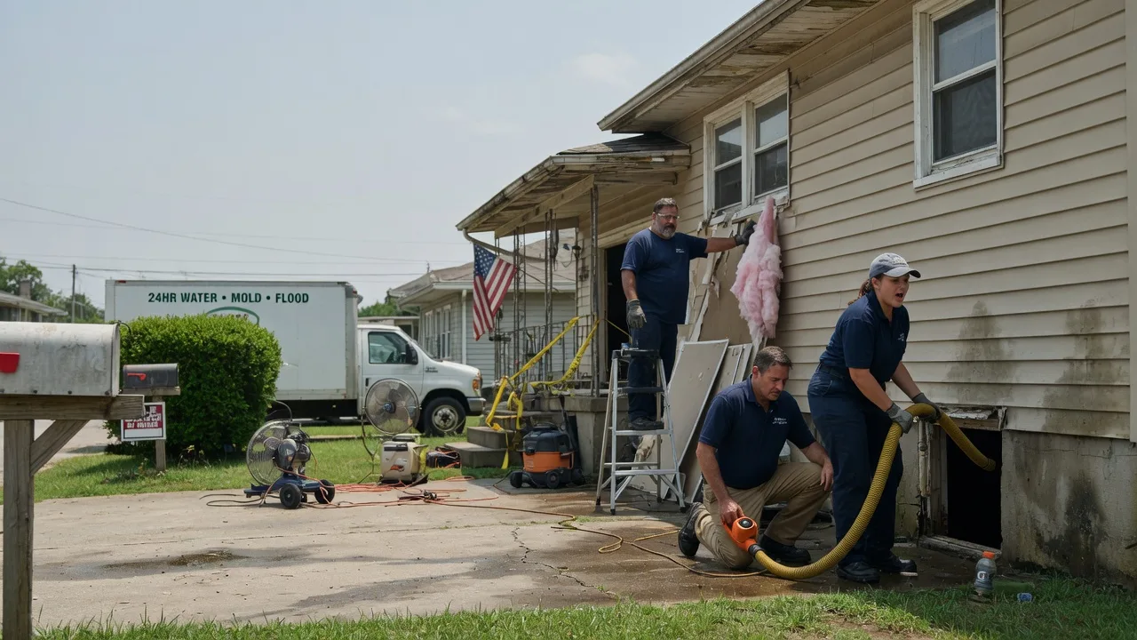 Water Damage Repair in Dearing, KS near me